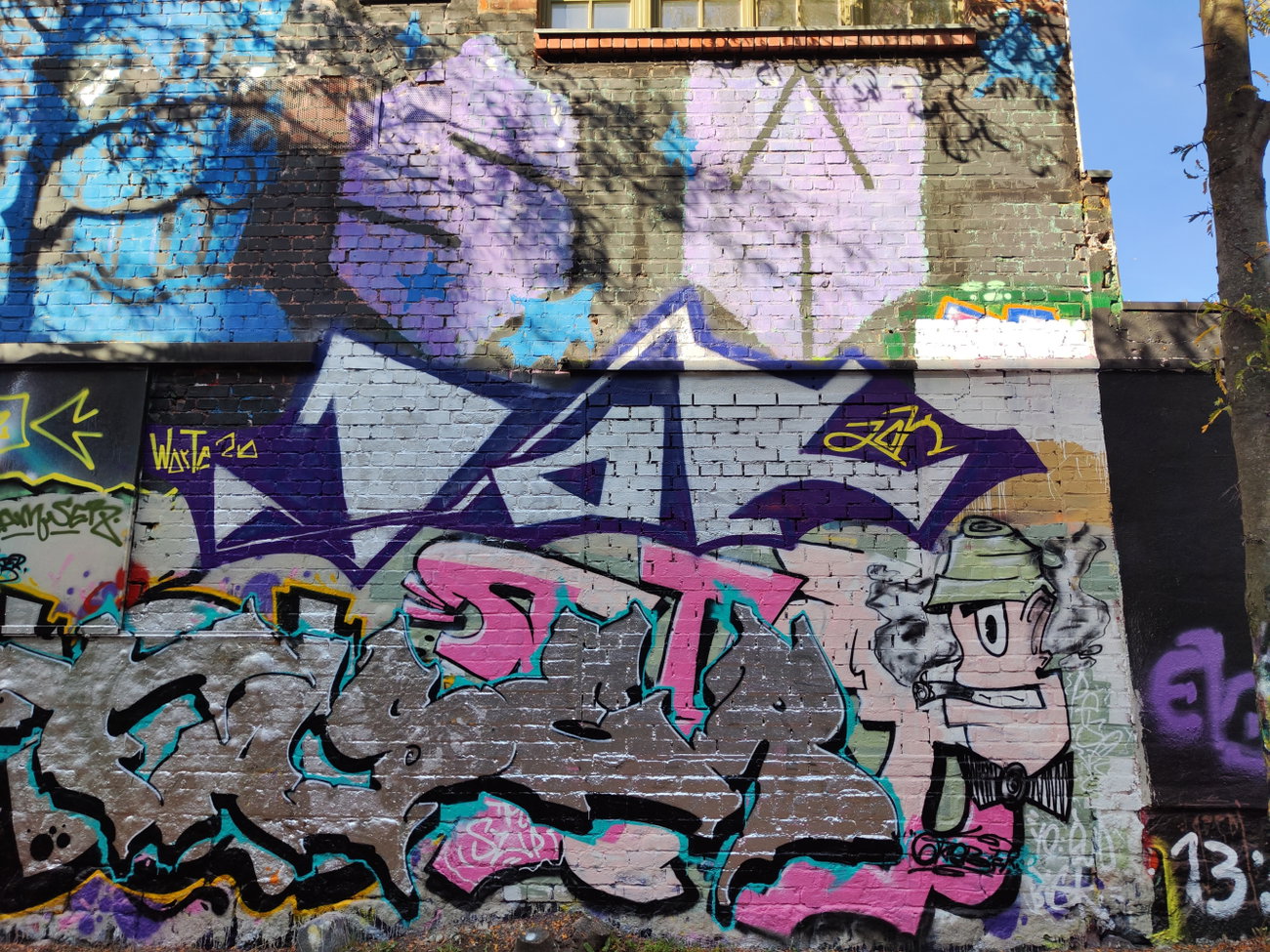 Graffiti Wall in Leipzig - Photo by JOK (2026)