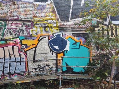 Graffiti Wall in Leipzig - Photo by JOK (2026)