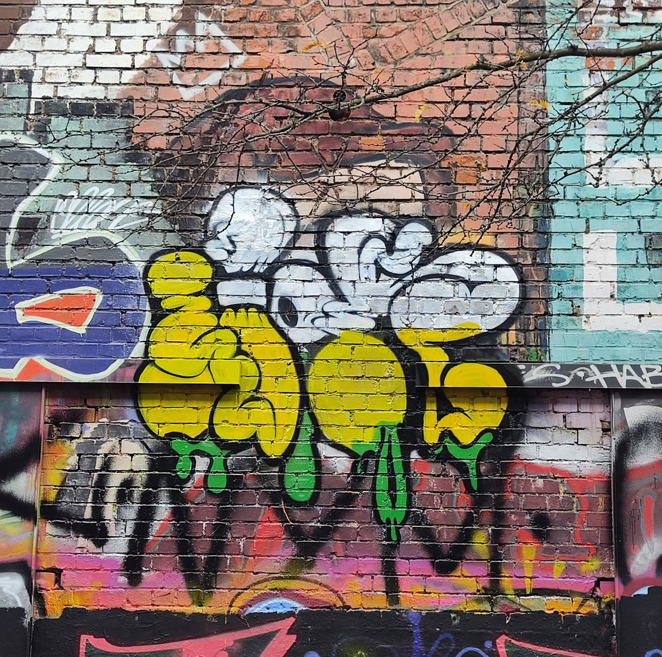 Graffiti Wall in Leipzig - Photo by JOK (2026)