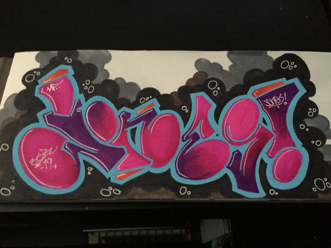 Graffiti Sketch - Photo by JONESBSR13 - Jones