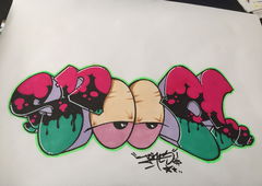 Graffiti Wall - Photo by JONESBSR13