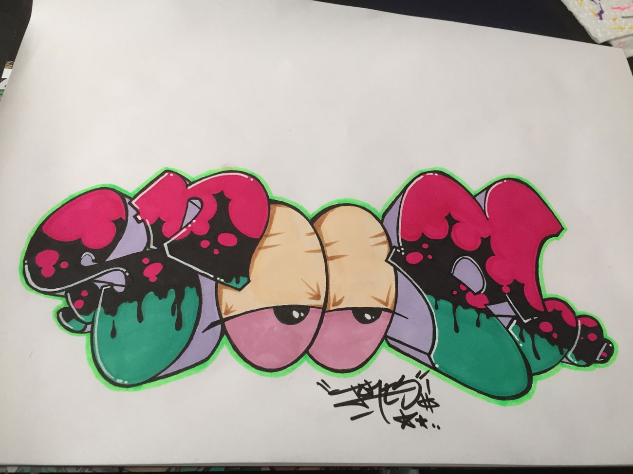 Graffiti Wall - Photo by JONESBSR13