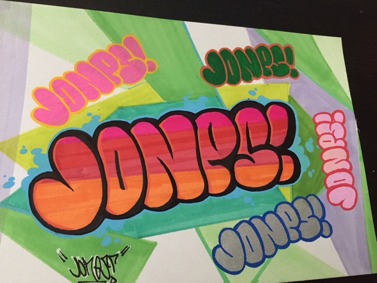 Graffiti Sketch in Eskilstuna - Photo by JONESBSR13 - Jones (2016)