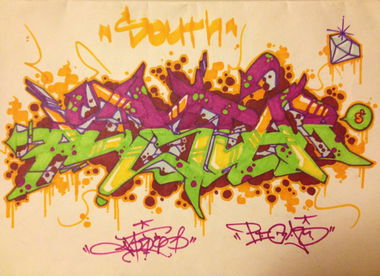 Graffiti Sketch - Photo by JOSEONE - Jose (2013)