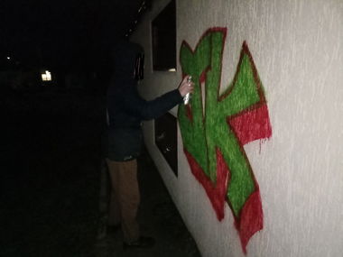 Graffiti Wall in Беларусь - Photo by Jack1 (2023)