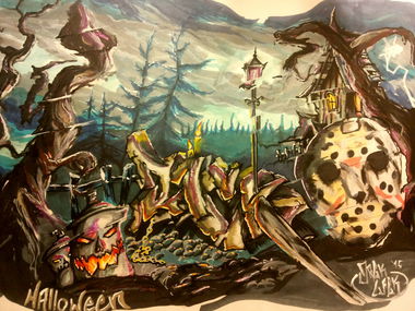 Graffiti Wall - Photo by JackLack