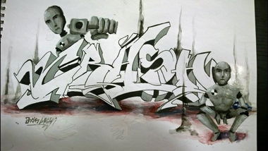 Graffiti Wall - Photo by JackLack