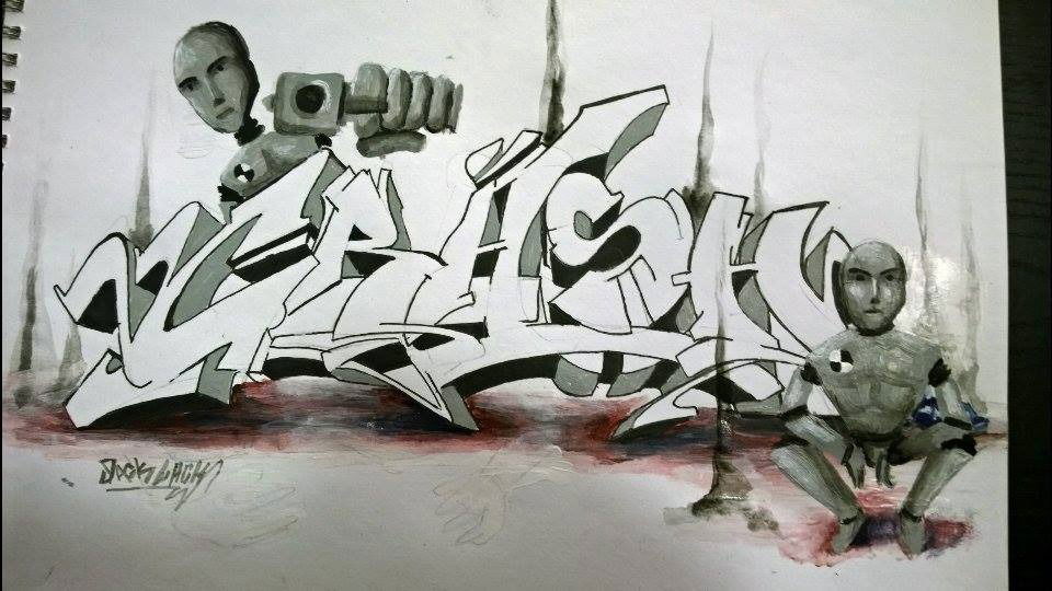 Graffiti Wall - Photo by JackLack