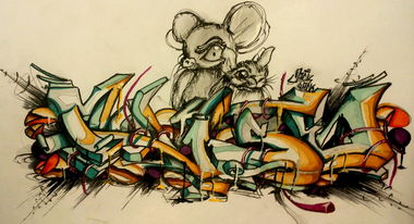 Graffiti Sketch - Photo by JackLack