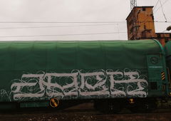 Graffiti Train in Sofia - Photo by JackPA