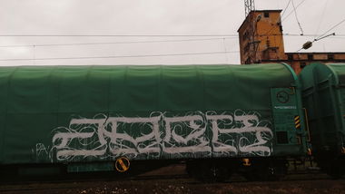 Graffiti Train in Sofia - Photo by JackPA