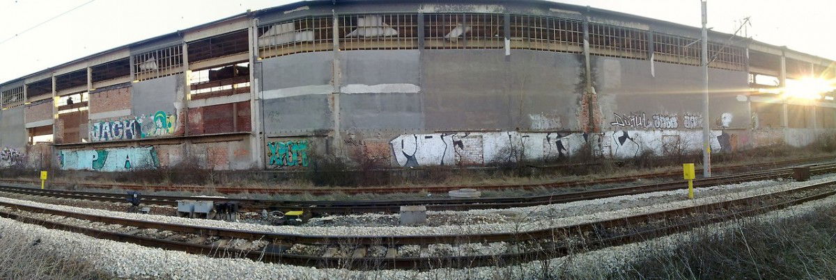 Graffiti Bombing in Bulgaria - Photo by JackPA - PA, JACK