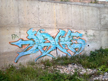 Graffiti Wall in Bulgaria - Photo by JackPA