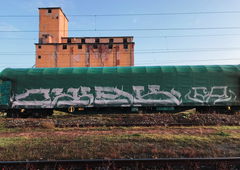 Graffiti Train - Photo by JackPA