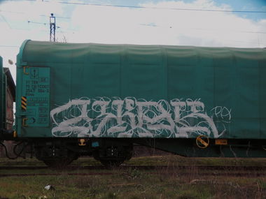 Graffiti Train in Sofia - Photo by JackPA