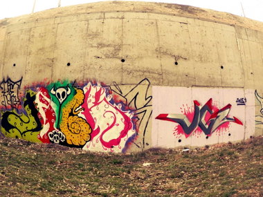Graffiti Wall - Photo by JackPA - Bulgaria, jack, vgz