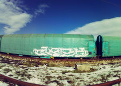 Graffiti Train - Photo by JackPA
