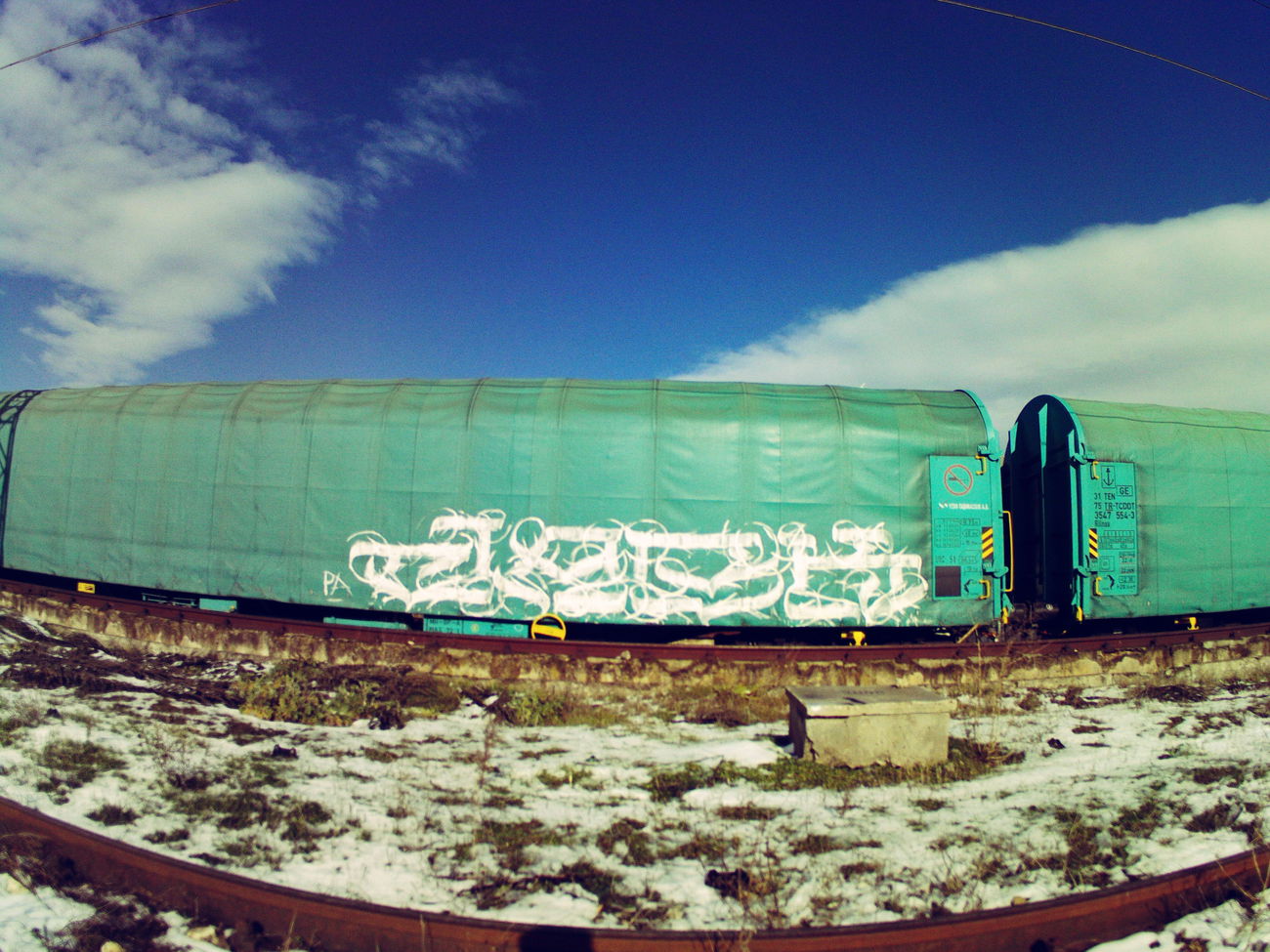 Graffiti Train - Photo by JackPA