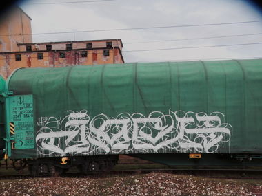 Graffiti Train in Sofia - Photo by JackPA