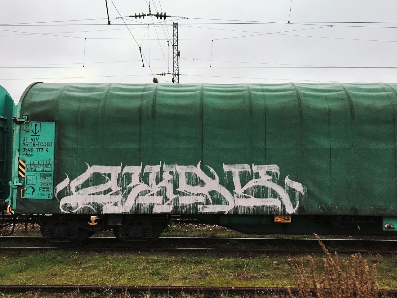 Graffiti Train in Sofia - Photo by JackPA