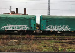 Graffiti Train in Sofia - Photo by JackPA