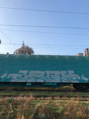 Graffiti Train in Sofia - Photo by JackPA