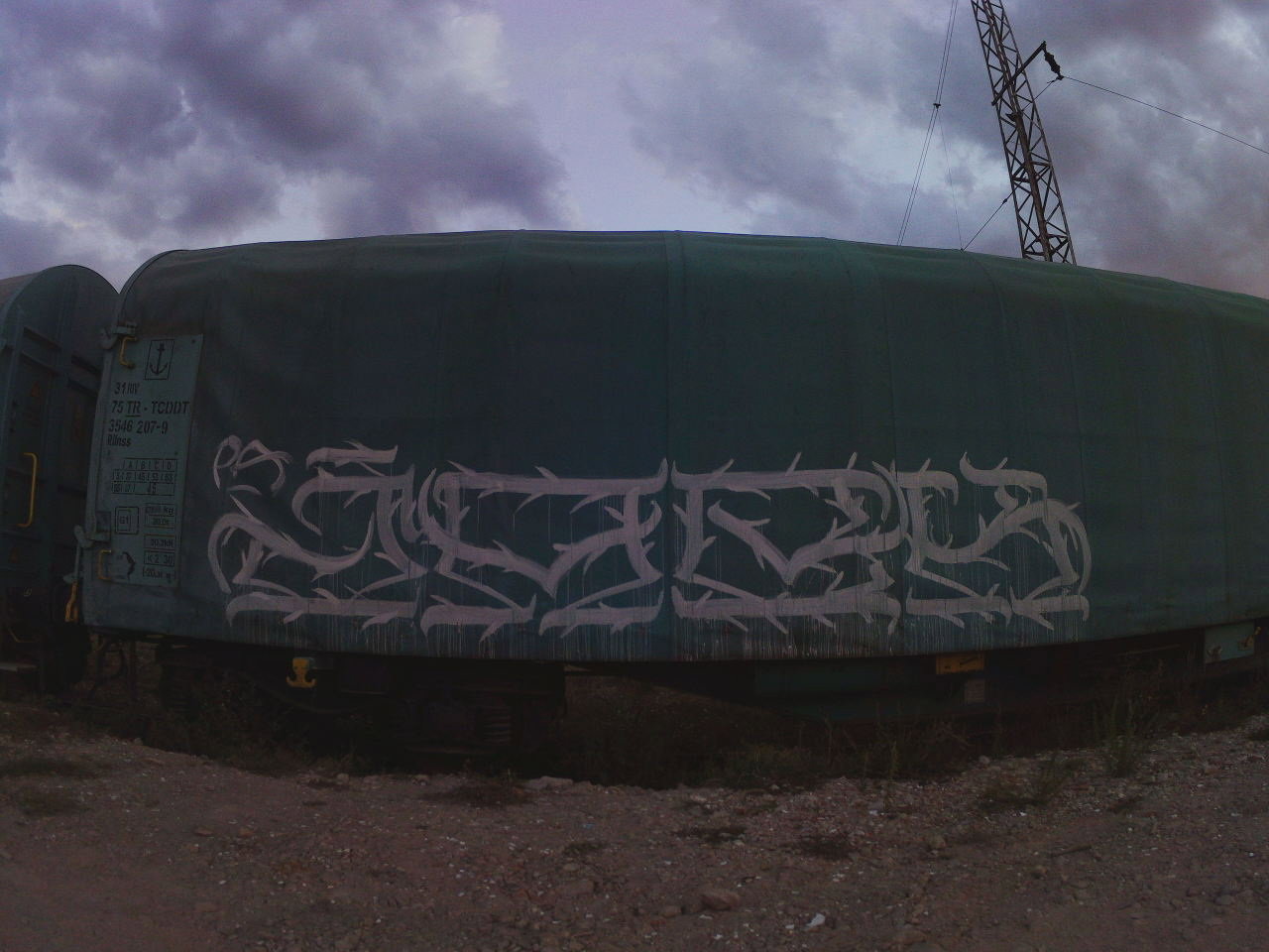 Graffiti Bombing - Photo by JackPA