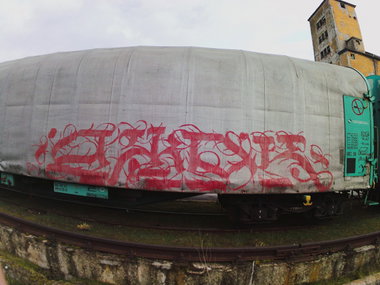 Graffiti Bombing - Photo by JackPA