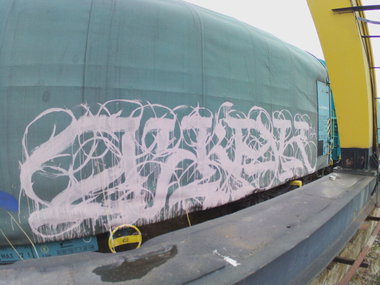 Graffiti Bombing - Photo by JackPA