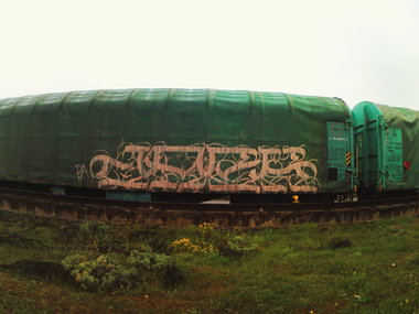 Graffiti Bombing - Photo by JackPA