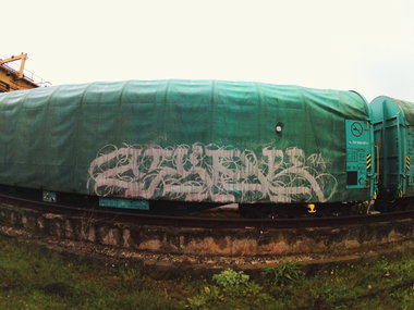 Graffiti Bombing - Photo by JackPA