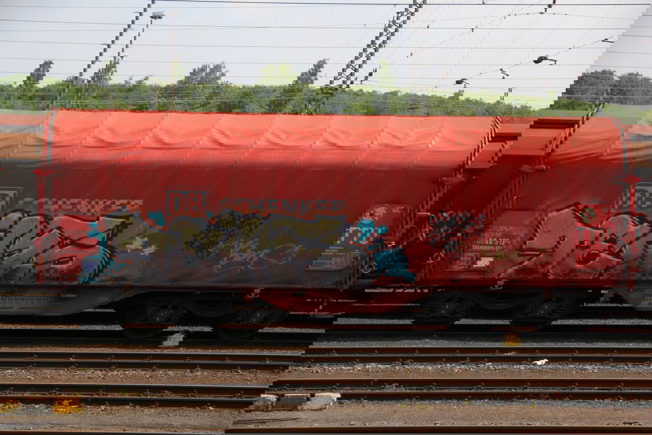 Graffiti Train - Photo by Jacques