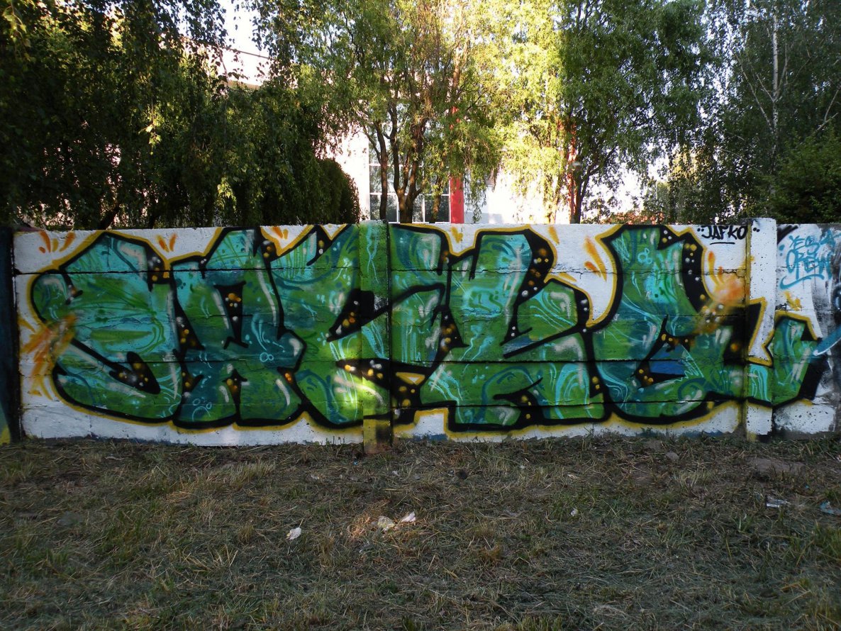 Graffiti Wall - Photo by Jafulin - Jafko, 2014, Bratislava (2014)