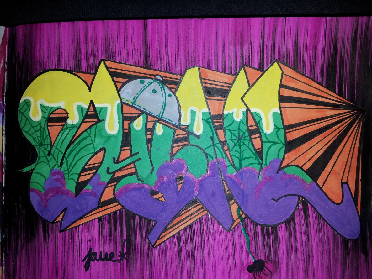 Graffiti Sketch - Photo by Jane_68 - 2Hinl (2013)