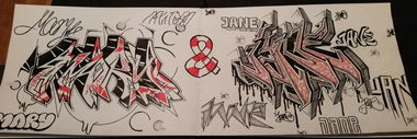 Graffiti Sketch - Photo by Jane_68 (2015)