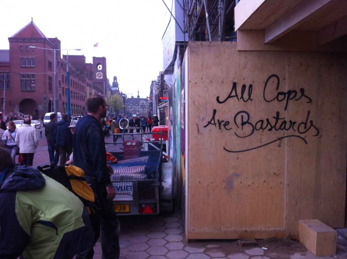 Graffiti Wall in Amsterdam - Photo by JangoAsyl - Amsterdam, ACAB