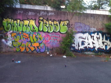 Graffiti Wall - Photo by JangoAsyl - Chund, Izaac, Tank (2013)