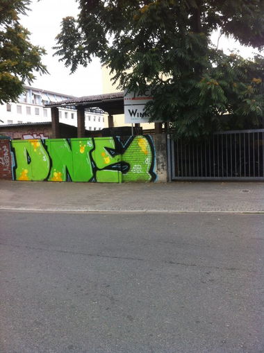 Graffiti Bombing - Photo by JangoAsyl - dns, daltons, dalton