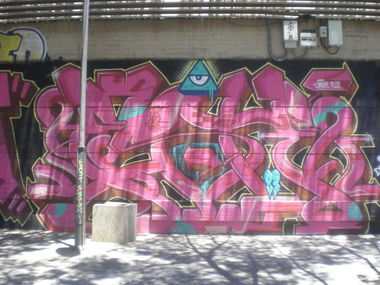 Graffiti Wall - Photo by JangoAsyl - teneriffe (2011)