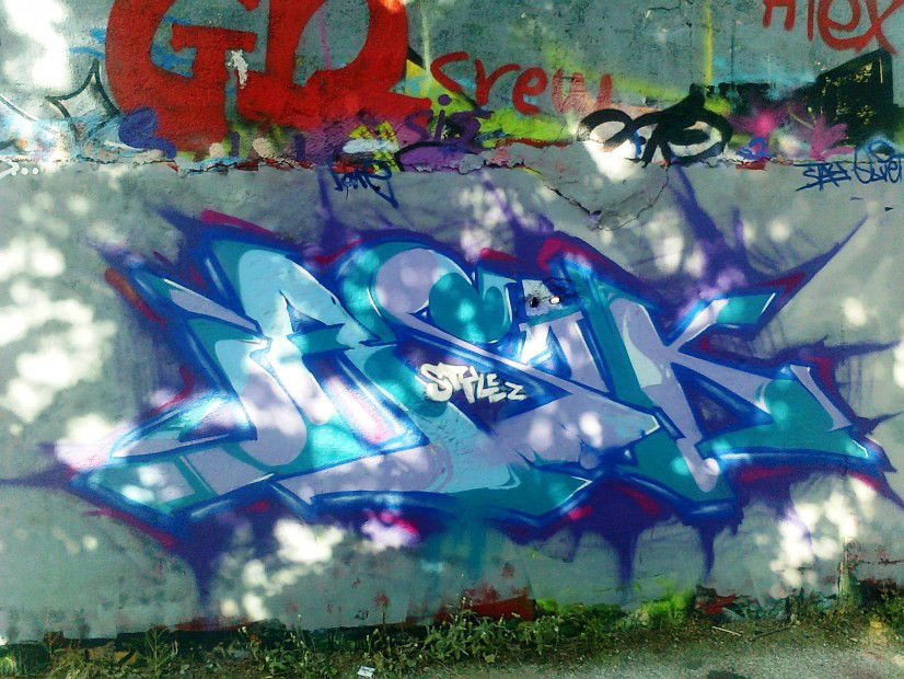 Graffiti Wall in Karditsa - Photo by Jask - jask (2013)
