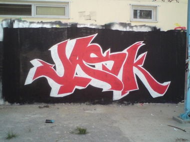 Graffiti Wall in Karditsa - Photo by Jask - jask (2013)