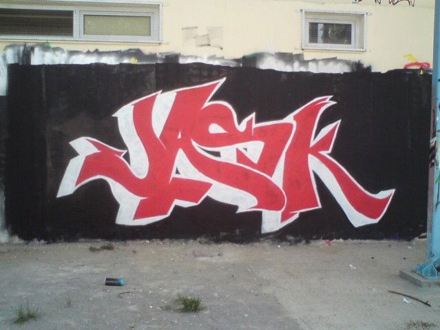 Graffiti Wall in Karditsa - Photo by Jask - jask (2013)