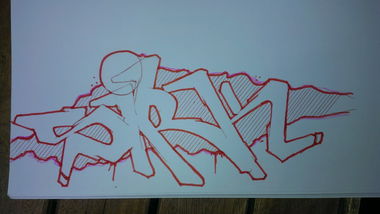 Graffiti Sketch - Photo by Jay - Jay, sirk (2013)