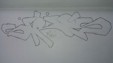 Graffiti Sketch - Photo by Jay - jay, sirios (2013)