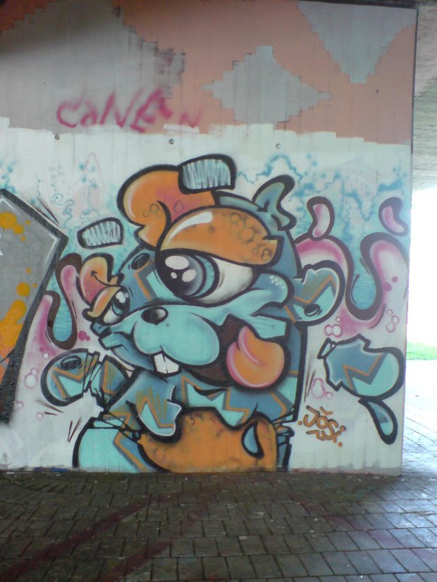 Graffiti Wall in Stuttgart - Photo by JayHardwood - HOF