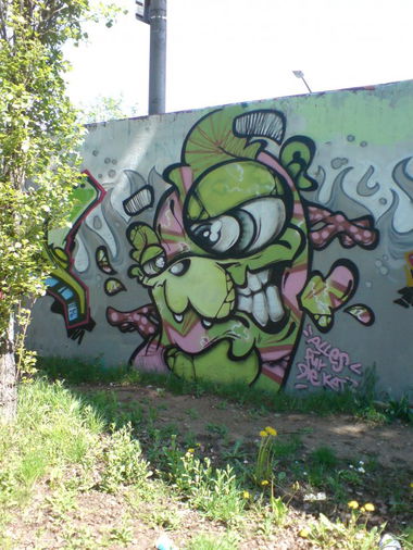 Graffiti Wall in Stuttgart - Photo by JayHardwood - Hof