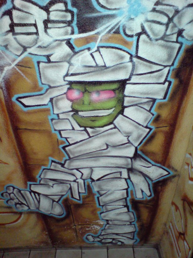 Graffiti Wall in Konstanz - Photo by JayHardwood - Thriller