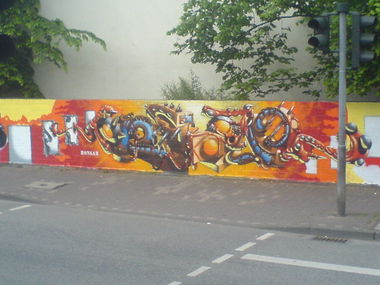 Graffiti Wall - Photo by JayHardwood - Honsar