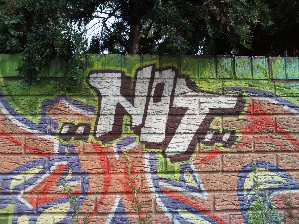 Graffiti Wall in Hamburg - Photo by JayHardwood - PND, Not