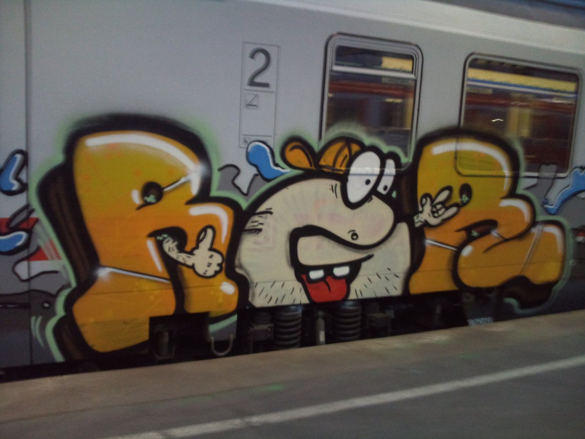 Graffiti Train - Photo by JayHardwood - RGR
